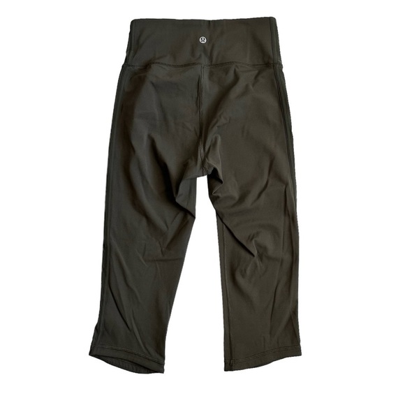 lululemon athletica Pants - Lululemon Crop Leggings Squad Goals 17”